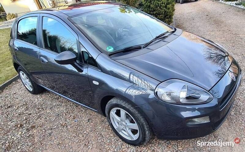 Grafitowy Używany 2012 Fiat Punto Evo Hatchback | 15 400 zł (Uczciwa cena) - Obraz 1/4