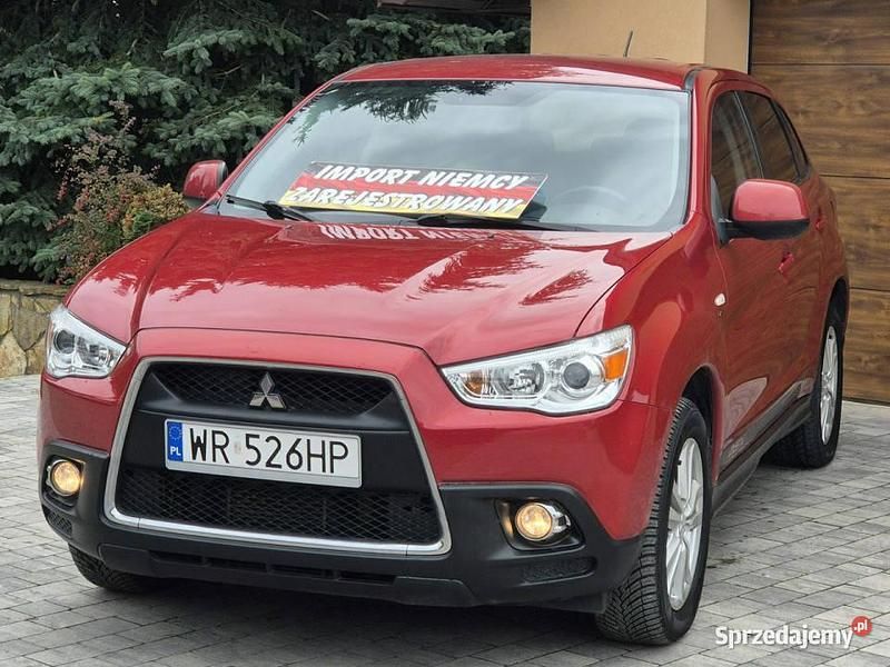 Czerwony Używany 2011 Mitsubishi ASX SUV | 29 900 zł (Uczciwa cena) - Obraz 1/4