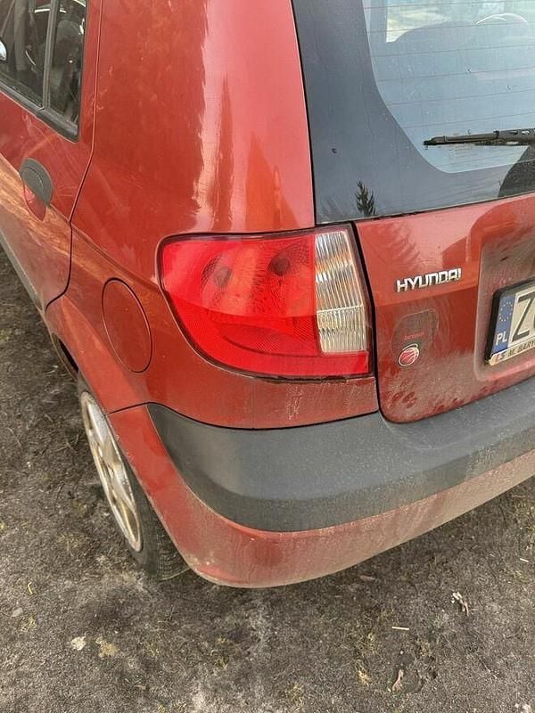 Używany Hyundai Getz 2007 Czerwony Hatchback