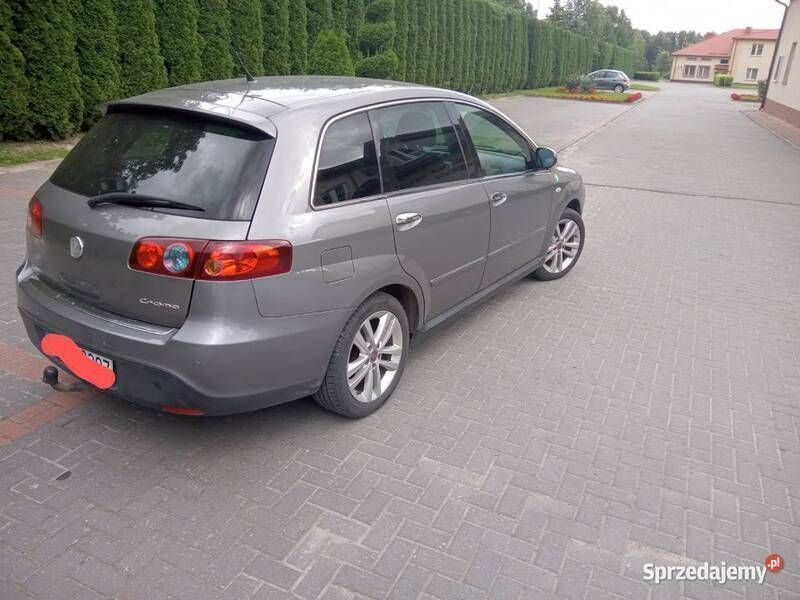 Szary Używany 2009 Fiat Croma Sedan/Limuzyna | 16 500 zł - Obraz 1/4