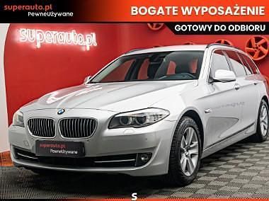 Srebrny Używany 2011 BMW 530 Kombi | 49 900 zł - Obraz 1/4