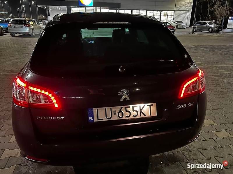 Grafitowy Używany 2012 Peugeot 508 Kombi | 25 200 zł - Obraz 1/4