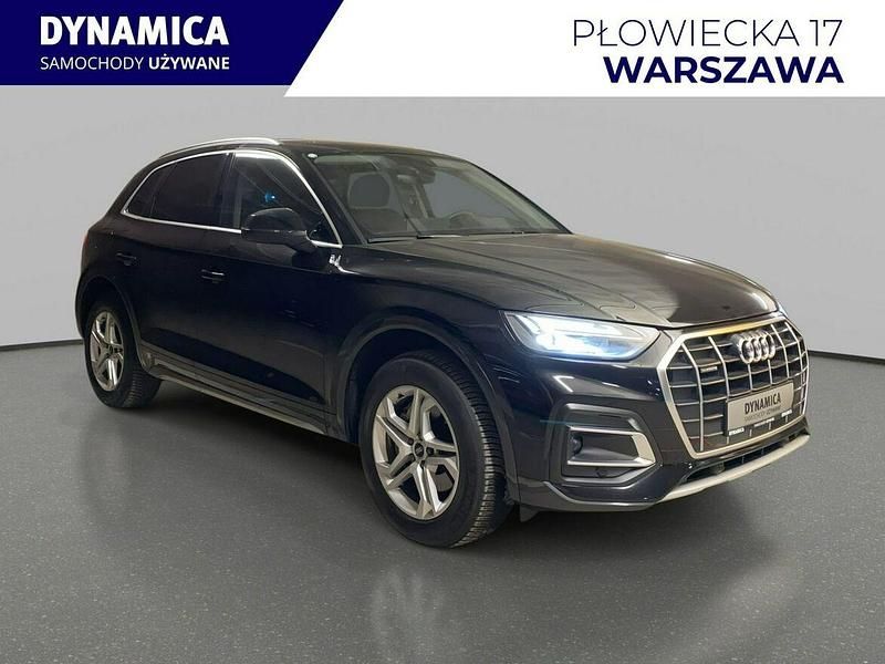 Czarny Używany 2022 Audi Q5 Advanced Plus SUV | 135 900 zł (Dość drogi) - Obraz 1/4