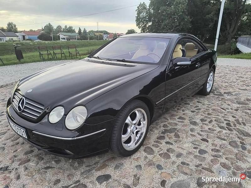 Używany 2001 Mercedes CL500 Coupe | 55 000 zł - Obraz 1/4
