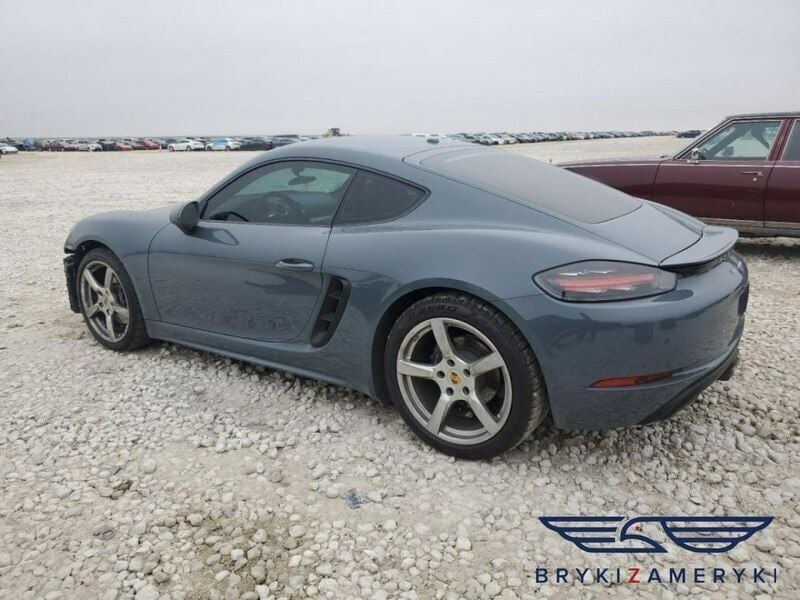Szary Używany 2016 Porsche 718 Cayman Coupe | 114 860 zł - Obraz 1/4