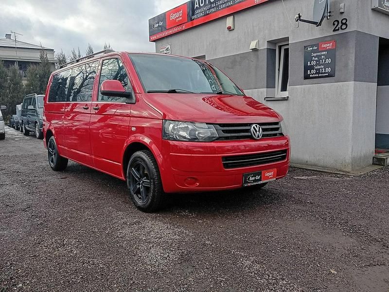 Używany VW T5 102 KM (75 kW) 2011 Bordowy Van