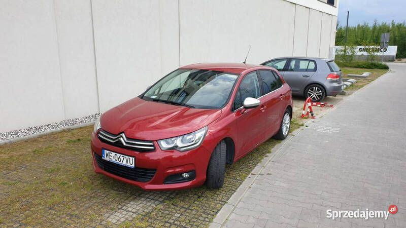 Bordowy Używany 2015 Citroën C4 Hatchback | 26 000 zł (Super Cena) - Obraz 1/4