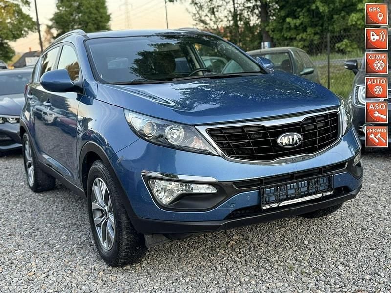 Niebieski Używany 2014 Kia Sportage 2 SUV | 39 900 zł (Super Cena) - Obraz 1/4