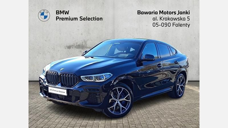 Czarny carbon m metalizowany Używany 2023 BMW X6 Shadowline SUV | 369 900 zł (Dobra cena) - Obraz 1/3
