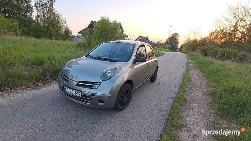 Srebrny Używany 2008 Nissan Micra Hatchback | 9000 zł - Obraz 1/4