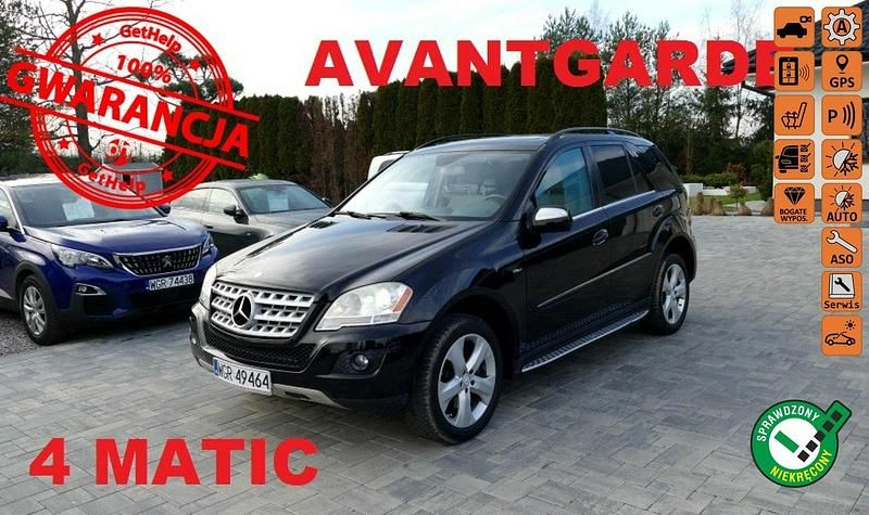 Używany Mercedes ML350 210 KM (154 kW) 2010 Czarny (metalik) SUV