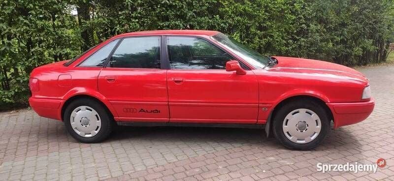 Używany Audi 80 1992 Czerwony Sedan/Limuzyna