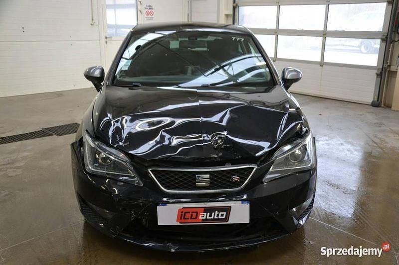 Czarny (metalik) Używany 2014 Seat Ibiza FR Hatchback | 8800 zł - Obraz 1/4