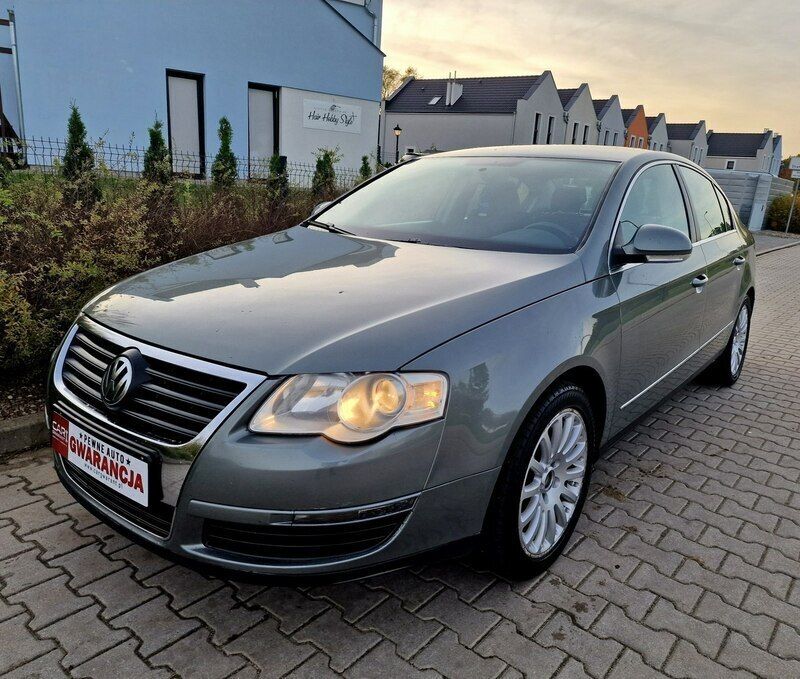 Używany VW Passat Comfortline 150 KM (110 kW) 2007 Zielony jasny (metalik) Sedan/Limuzyna