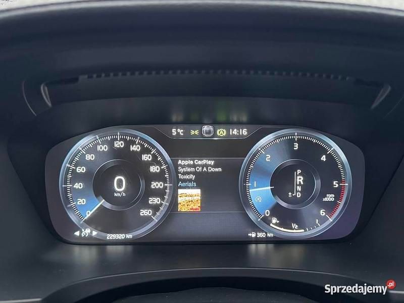 Czarny Używany 2018 Volvo V90 R-Design Kombi | 69 999 zł (Dobra cena) - Obraz 1/4