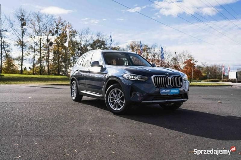 Niebieski Używany 2022 BMW X3 SUV | 152 999 zł (Uczciwa cena) - Obraz 1/4