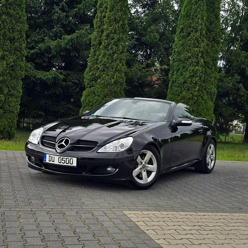 Używany Mercedes SLK200 163 KM (119 kW) 2006 Czarny Kabriolet