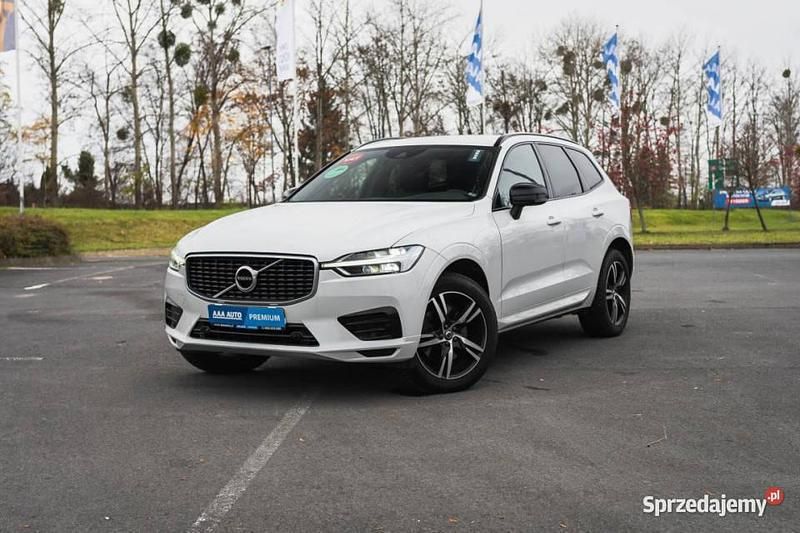Biały Używany 2019 Volvo XC60 SUV | 115 999 zł (Dość drogi) - Obraz 1/4