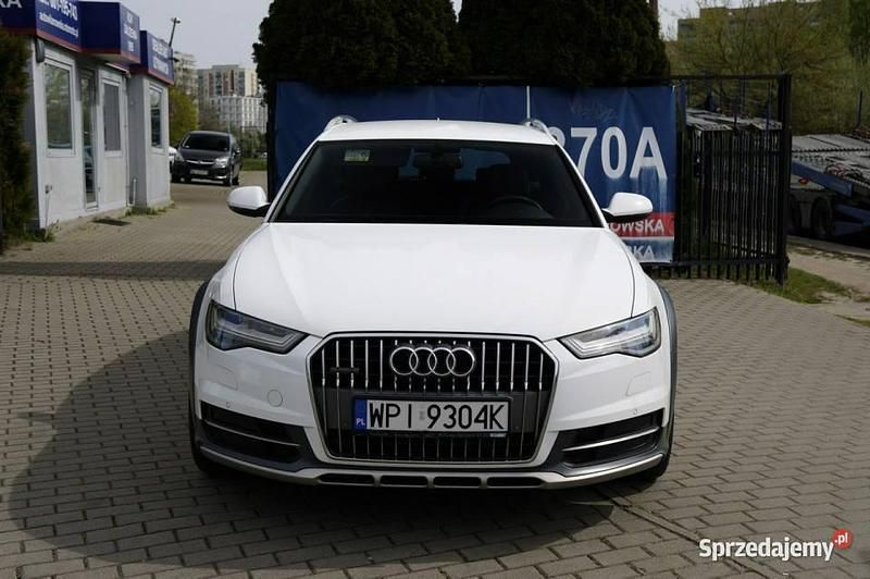 Biały Używany 2017 Audi A6 Allroad Kombi | 99 000 zł - Obraz 1/4