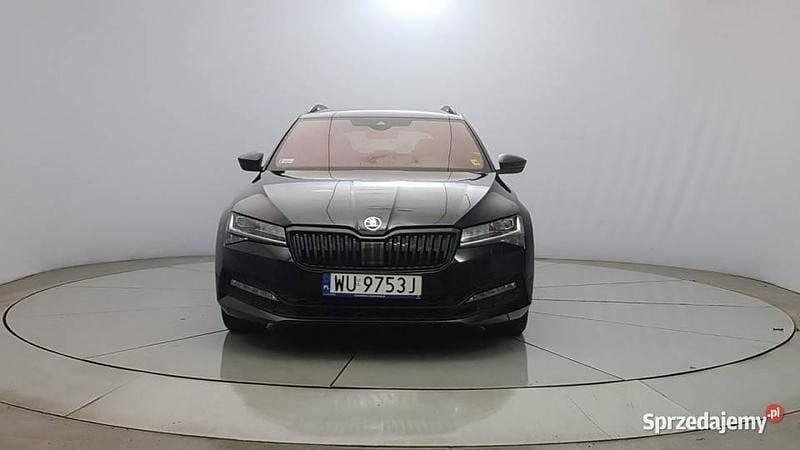 Czarny Używany 2019 Skoda Superb SportLine Kombi | 113 850 zł (Dość drogi) - Obraz 1/4