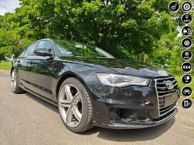 Czarny Używany 2015 Audi A6 Sedan/Limuzyna | 29 900 zł - Obraz 1/4