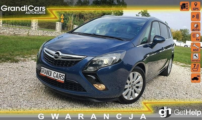 Niebieski Używany 2016 Opel Zafira Minivan | 34 900 zł (Dobra cena) - Obraz 1/4