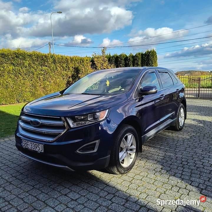 Granatowy Używany 2016 Ford Edge SUV | 73 000 zł (Uczciwa cena) - Obraz 1/4