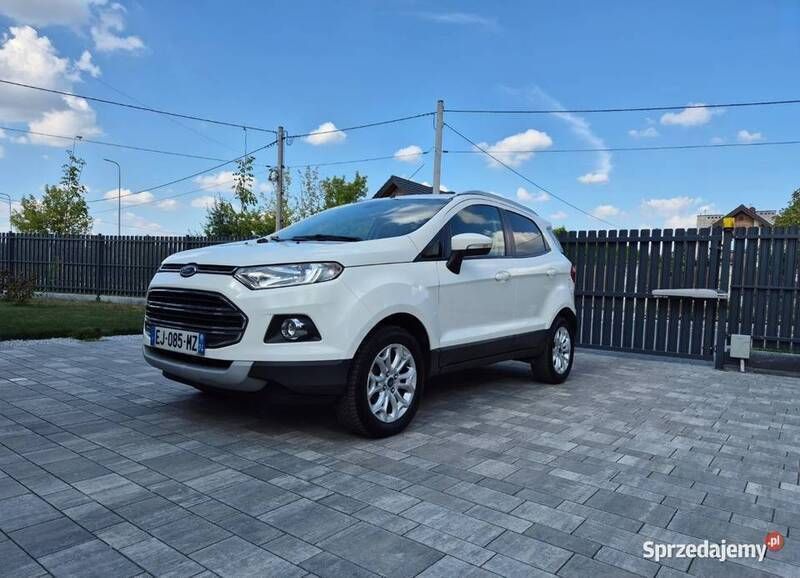 Biały Używany 2016 Ford Ecosport SUV | 33 900 zł (Uczciwa cena) - Obraz 1/4