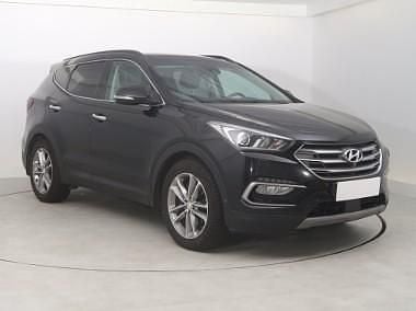 Czarny Używany 2017 Hyundai Santa Fe SUV | 71 999 zł (Dobra cena) - Obraz 1/4