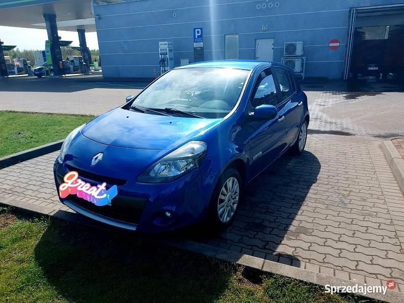 Niebieski Używany 2010 Renault Clio II Hatchback | 18 000 zł - Obraz 1/4