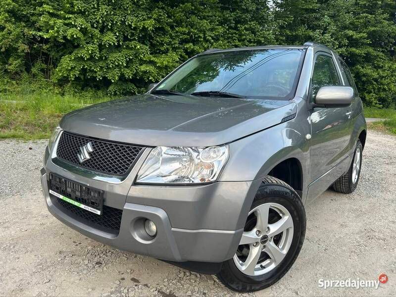 Szary Używany 2008 Suzuki Grand Vitara SUV | 23 900 zł (Dobra cena) - Obraz 1/4