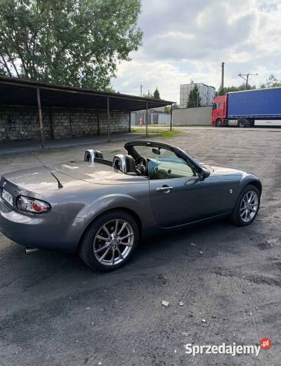 Szary Używany 2008 Mazda MX5 Kabriolet | 35 000 zł - Obraz 1/4