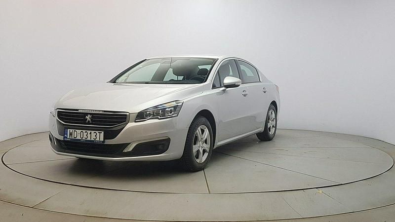 Używany Peugeot 508 Active 165 KM (121 kW) 2018 Srebrny Sedan/Limuzyna
