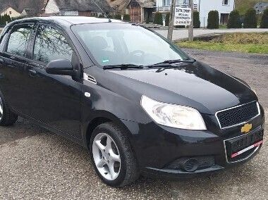 Czarny Używany 2009 Chevrolet Aveo Hatchback | 9300 zł - Obraz 1/4