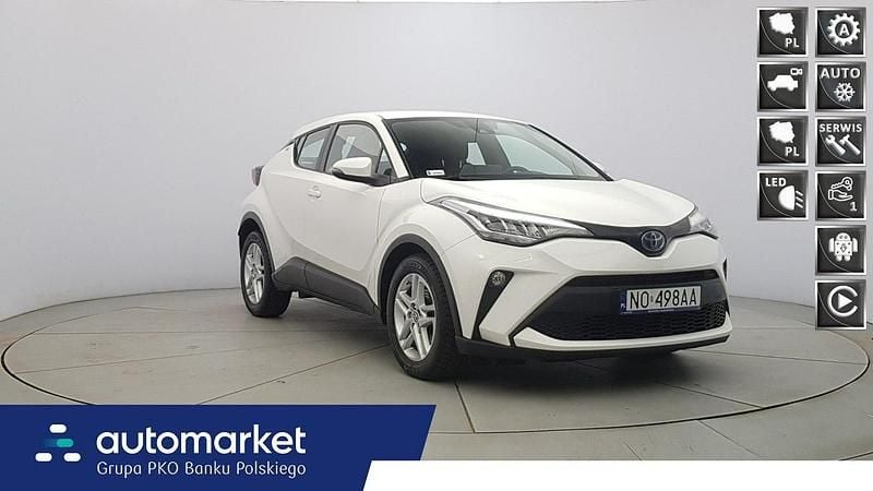 Biały Używany 2022 Toyota C-HR Comfort SUV | 88 850 zł (Dobra cena) - Obraz 1/4