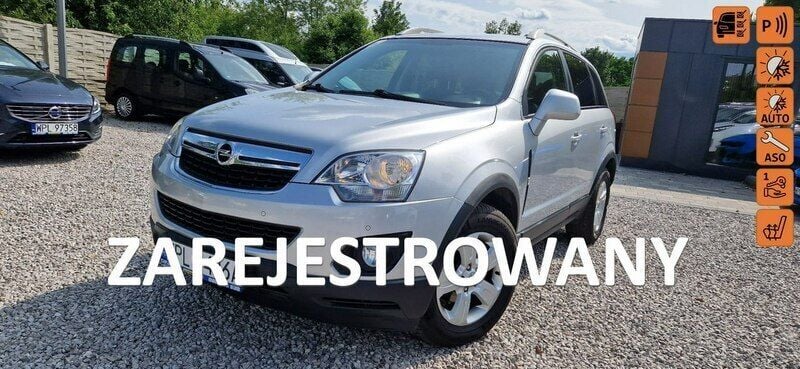 Srebrny Używany 2016 Opel Antara SUV | 39 900 zł - Obraz 1/4