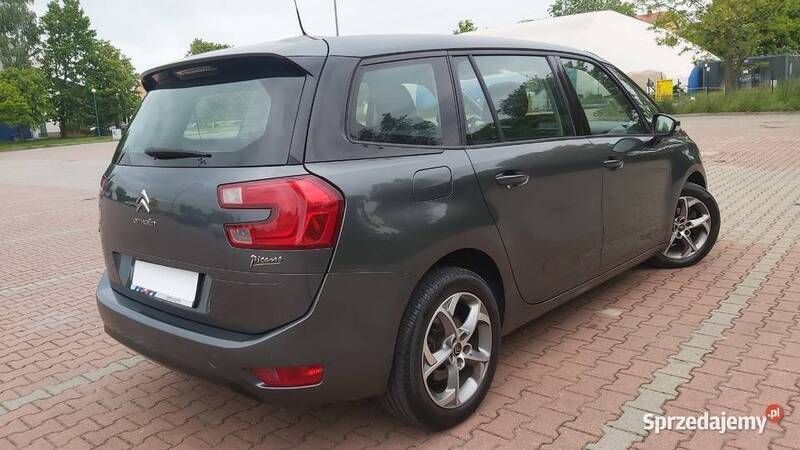 Szary Używany 2014 Citroën Grand C4 Picasso Minivan | 37 900 zł (Dość drogi) - Obraz 1/4