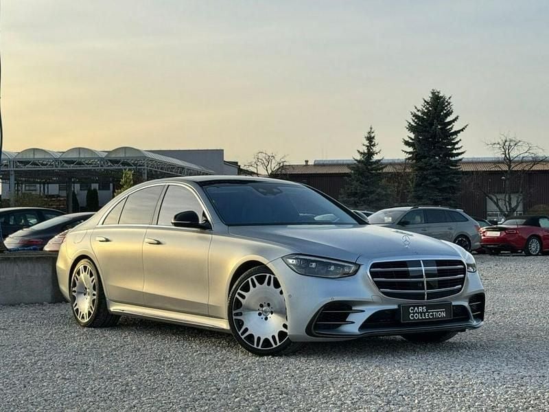 Srebrny Używany 2022 Mercedes S580 AMG Sedan/Limuzyna | 599 900 zł - Obraz 1/4