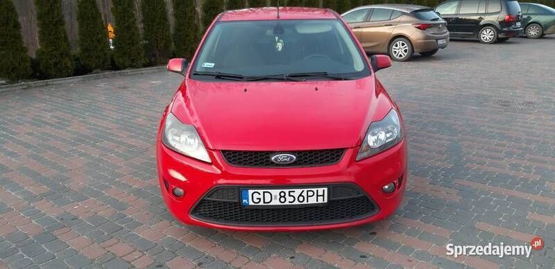 Czerwony Używany 2008 Ford Focus Hatchback | 10 700 zł (Uczciwa cena) - Obraz 1/4