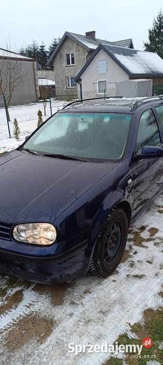 Granatowy Używany 2000 VW Golf IV Kombi | 7500 zł (Drogi) - Obraz 1/4