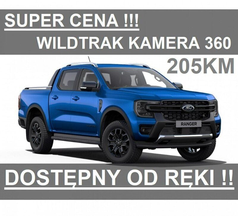 Niebieski (metalik) Nowe 2024 Ford Ranger Pickup | 217 710 zł (Super Cena) - Obraz 1/4