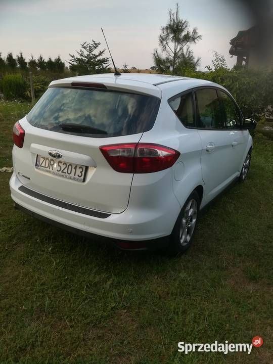 Biały Używany 2014 Ford C-MAX Minivan | 27 900 zł (Uczciwa cena) - Obraz 1/4