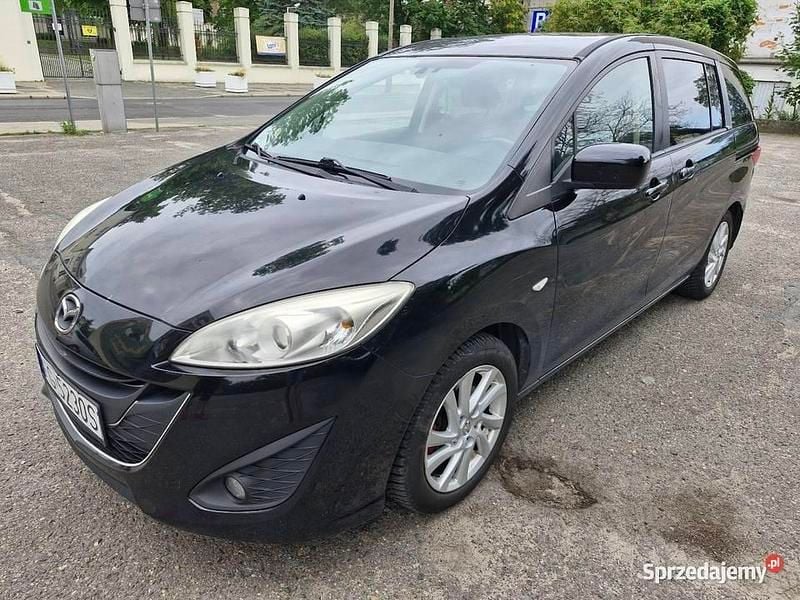 Czarny Używany 2010 Mazda 5 Minivan | 6999 zł - Obraz 1/4