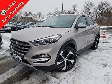Beżowy Używany 2017 Hyundai Tucson SUV | 55 500 zł (Dobra cena) - Obraz 1/4