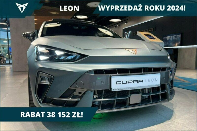 Grafitowy Nowe 2024 Cupra Leon Hatchback | 199 500 zł - Obraz 1/4