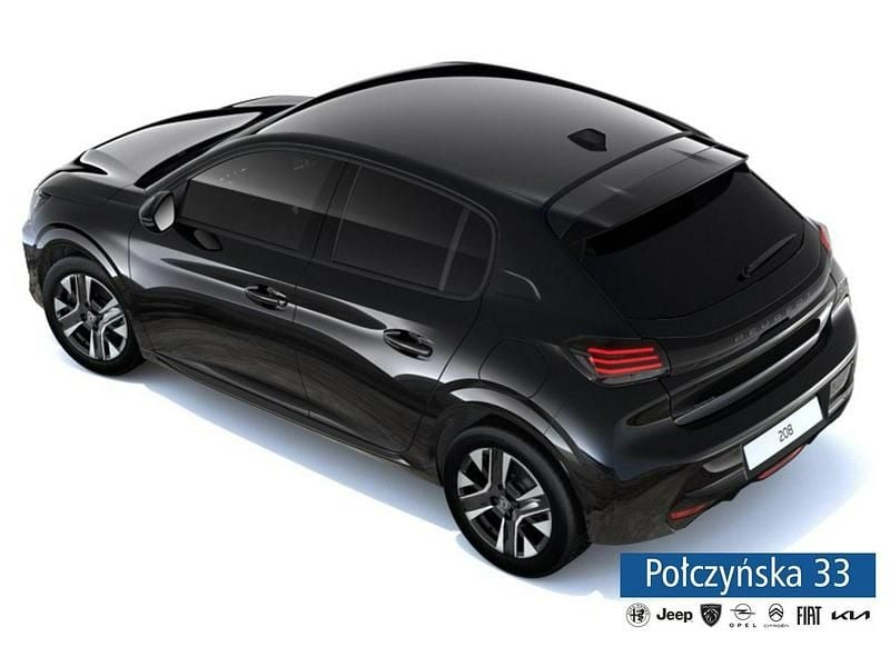 Nowe Peugeot 208 110 KM (80 kW) 2025 Czarny (metalik) Hatchback