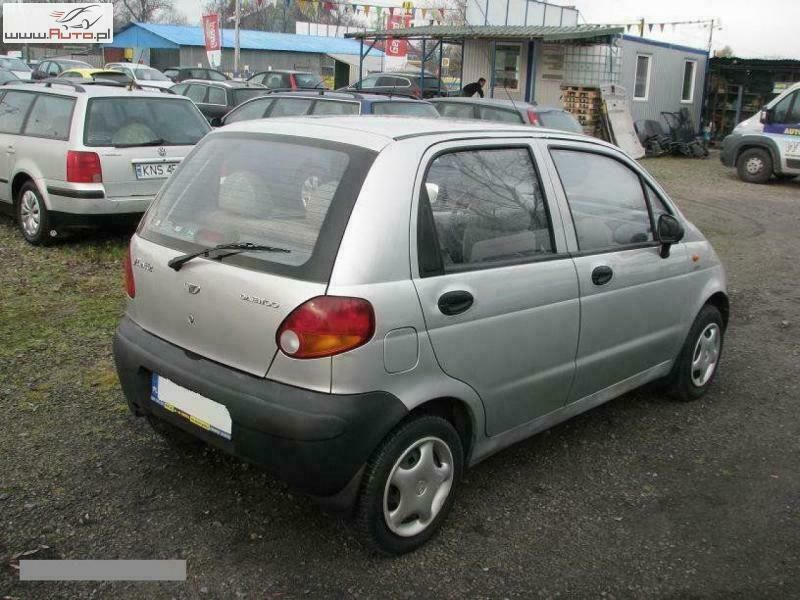 Używany Chevrolet Matiz 52 KM (38 kW) 2001 Srebrny (metalik) Hatchback