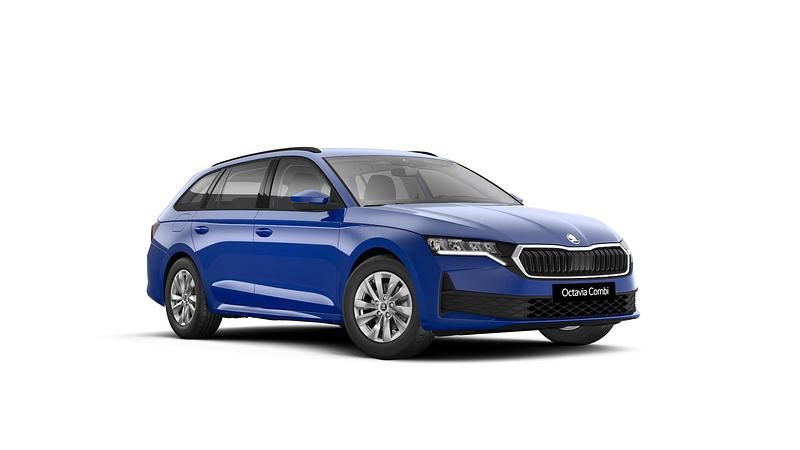 Nowe Skoda Octavia Essence 85 KM (62 kW) 2026 Błękit energy niemetalizowany Kombi