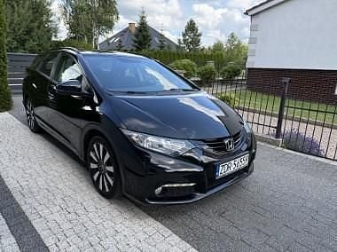 Czarny Używany 2014 Honda Civic Kombi | 29 900 zł (Uczciwa cena) - Obraz 1/4
