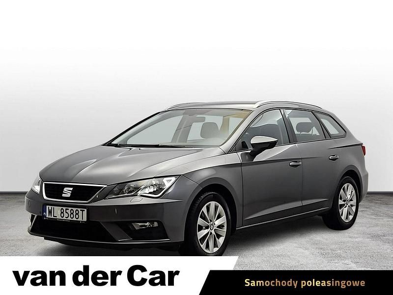 Szary Używany 2018 Seat Leon Kombi | 44 900 zł (Dość drogi) - Obraz 1/4